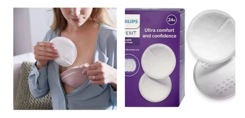 Absorvente descartável para seios Philips Avent 24 Unidades