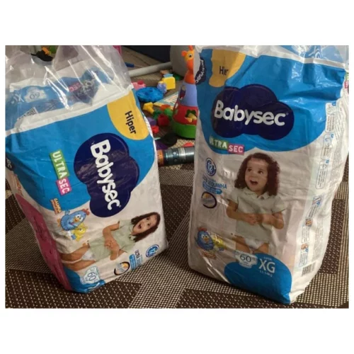 Babysec Fralda Ultrasec Galinha Pintadinha Azul Xg 60 Unidades
