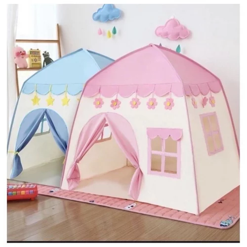 Barraca Infantil Rosa Flor Grande 1.3M Menina Princesa Criança Azul Estrela Menor Preço Promocao