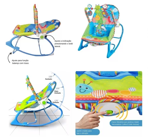 Cadeira De Descanso Musical Funtime, Maxi Baby