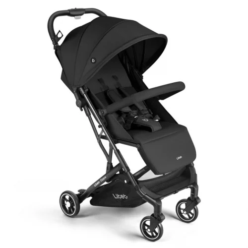 Carrinho de Bebê Compacto Litet Oppa Preto (0-15 Kg)