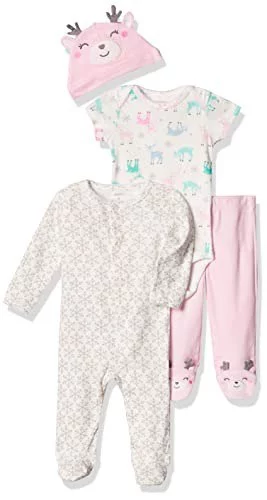 🤎 Carter's Baby Girls' 4 Pc Sets 126g405