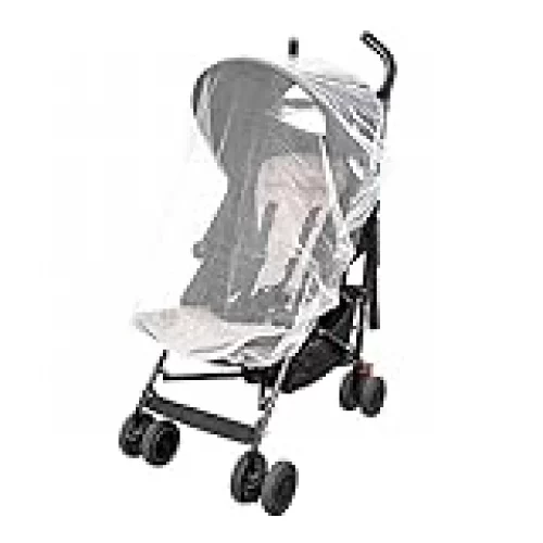Clingo Mosquiteiro Para Carrinho De Bebe Branco