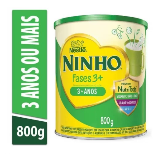 Composto Lácteo Ninho Fases 3+ com 800g