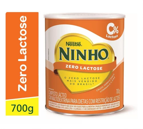 Composto Lácteo Ninho Fort+ Zero Lactose 700g
