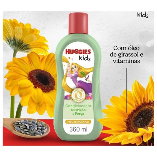 Condicionador Huggies Kids Nutrição e Força 360ml