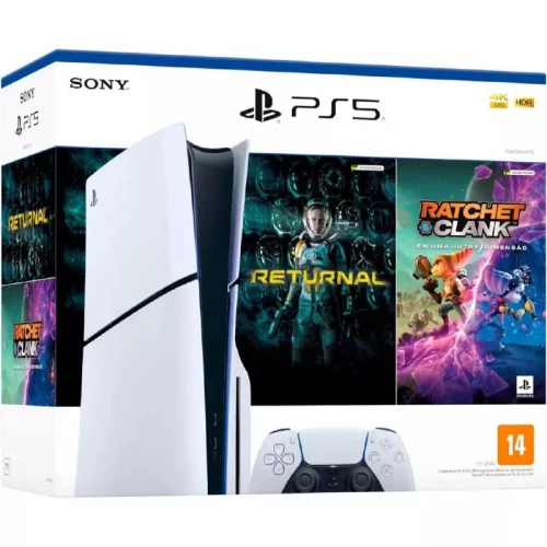 🎮Console Sony PlayStation 5 Slim, RETURNAL + RATCHET E CLANK