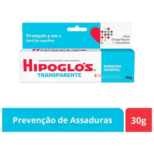 Creme Para Assaduras Hipoglós Transparente 30g
