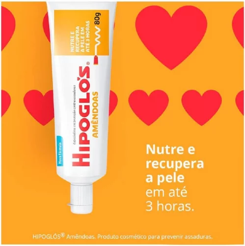 Creme Preventivo de Assaduras Hipoglós Amêndoas 40g