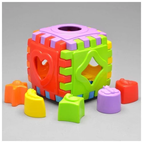 Cubo Didático Baby Cube Solapa Multicor Maral