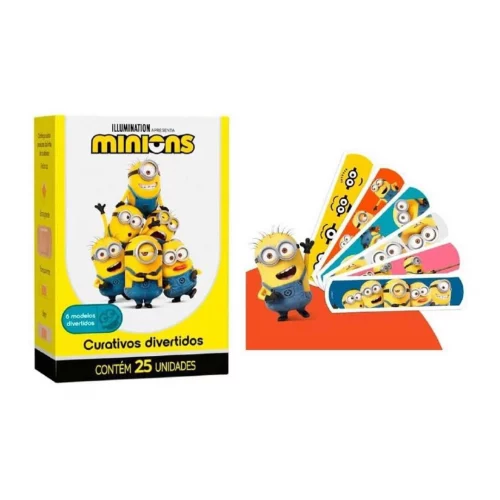 Curativo Cremer Minions 25 Unidades