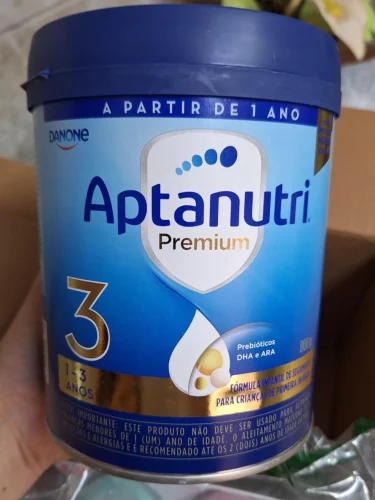 Danone Nutricia - Aptanutri Premium 3, 1-3 anos, Fórmula de Seguimento, 800g
