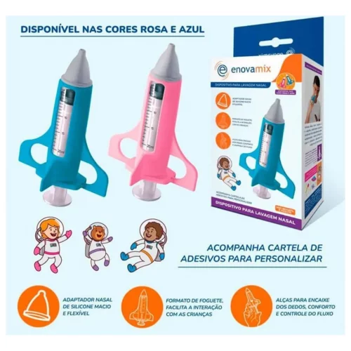 Dispositivo para Lavagem Nasal Enovamix