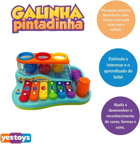 ESTIMULA A COORDENAÇÃO MOTORA 🎹🎶
