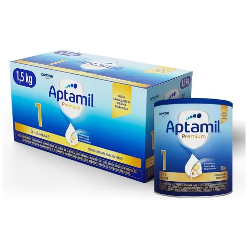 Fórmula Infantil: Aptabox Aptamil Premium 1 1,5 kg - 0-6 meses
