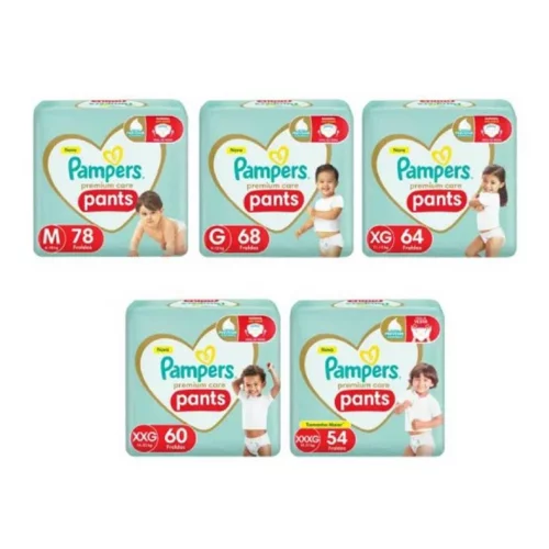 Fralda Pampers Pants Premium Care (Roupinha)