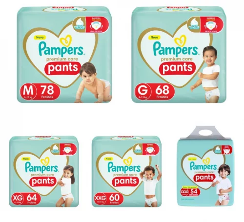 Fralda Pampers Premium Care Pants