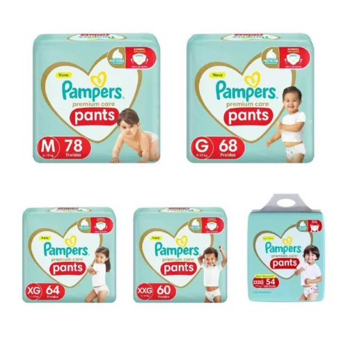 Fralda Pampers Premium Care Pants
