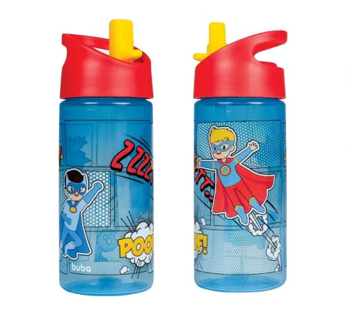Garrafa Buba Super-Herois Azul