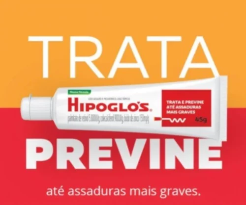 HIPOGLÓS® Creme Preventivo De Assaduras, 40g