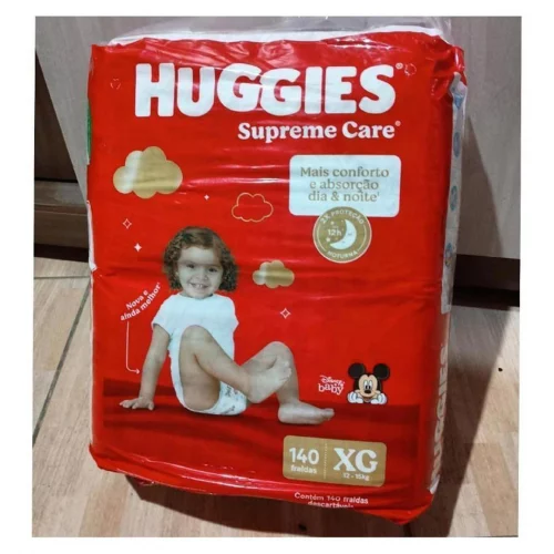 Huggies Fralda Supreme Care XG 140 Un