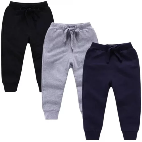 🛍️ Kit 2 Calças Moletom Flanelado Infantil Escola Creche Inverno Frio Menina e Menino Tamanho 2 ao 8