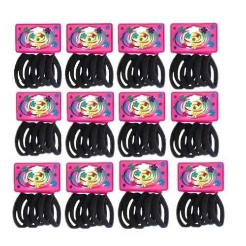Kit 36/72/144/288 Elásticos de Cabelo rabicó Para Cabelo Xuxinha Elastico feminino