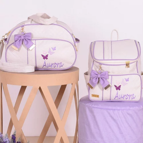 > Kit Bolsa Maternidade Personalizada Star  - 02 Peças