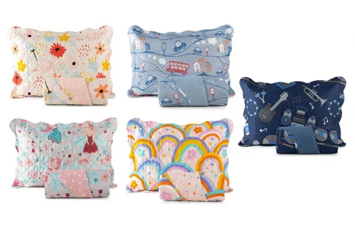 Kit Cobre Leito Colcha Solteiro 2 Peças Micro Percal 150 Fios Boutis Kids