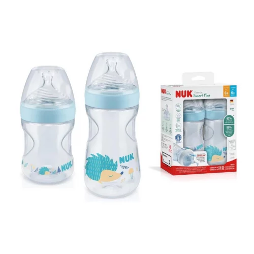 Kit de Mamadeiras Anticólica Essence Smart Flow 150ml e 270ml NUK