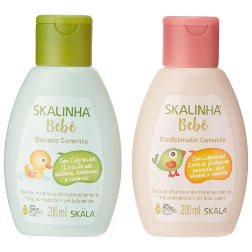 Kit Infantil Skala 200Ml Shampoo+Condicionador Camomila