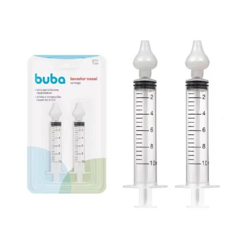 Lavador Nasal Seringa Buba 2 unidades