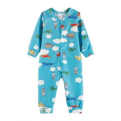 Macacão Soft Infantil Menino Estampado Roupas De Inverno Atacado