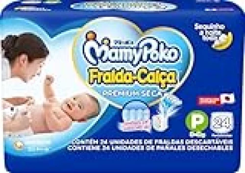 MamyPoko Fralda-Calça Premium Seca P 24 Unidades