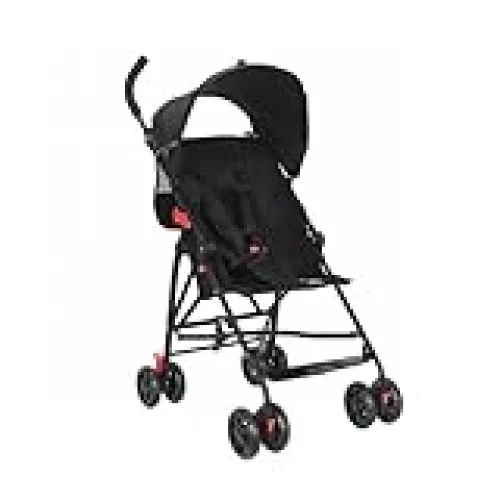 Maxi Baby Carrinho de Bebê Passeio Guarda Chuva MOVEE (Preto)