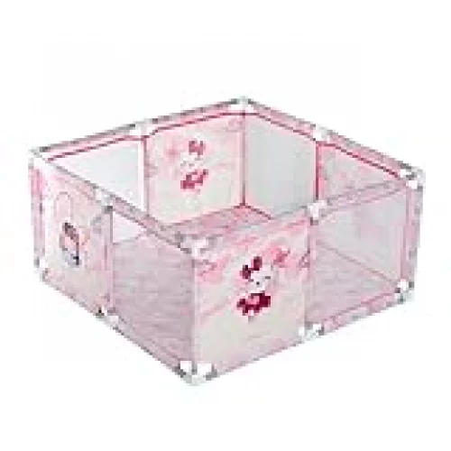 Maxi Baby Cercadinho de Bebê Chiqueiro Portátil Playpen2 (Rosa)