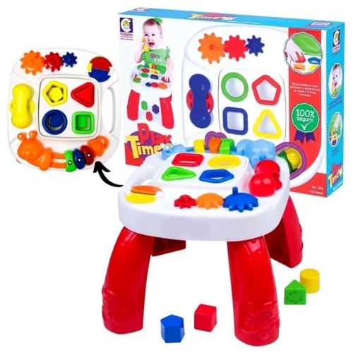 Mesa Divertida Didatica Play Time Cotiplas educacional Ref 1996