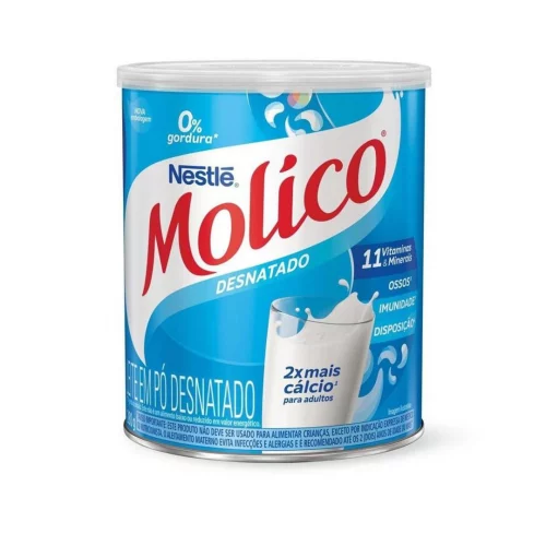 Molico - Leite em Pó, Desnatado, Nutrição Diária Para Seus Ossos, 280g