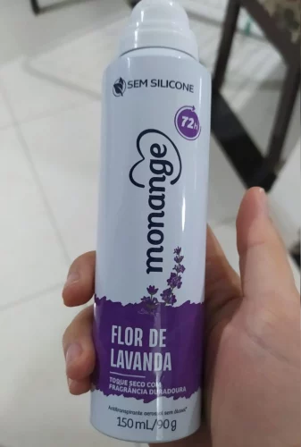 Monange Desodorante Aerossol Antitranspirante Feminino Invisível 150ml