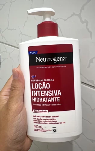 Neutrogena Norwegian Hidratante Corporal Intensivo Sem Fragrância, 400ml
