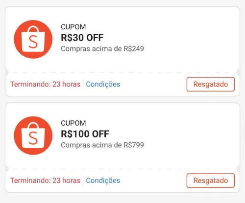 🚨 NOVOS CUPONS SHOPEE 🚨