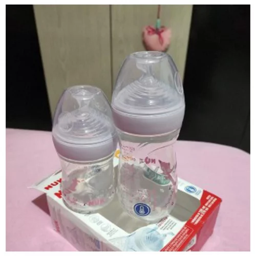 NUK Kit De Mamadeiras Anticólica Essence 150/270Ml - Lilás