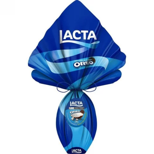 Ovo de Páscoa Lacta Chocolate ao Leite Oreo 239g