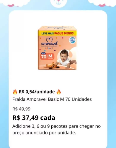 🔥 R$ 0,54/unidade 🔥
