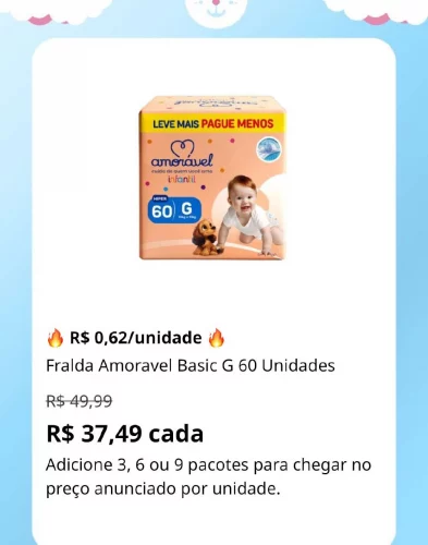 🔥 R$ 0,62/unidade 🔥