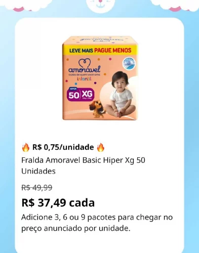 🔥 R$ 0,75/unidade 🔥