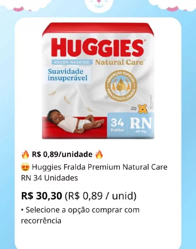 🔥 R$ 0,89/unidade 🔥