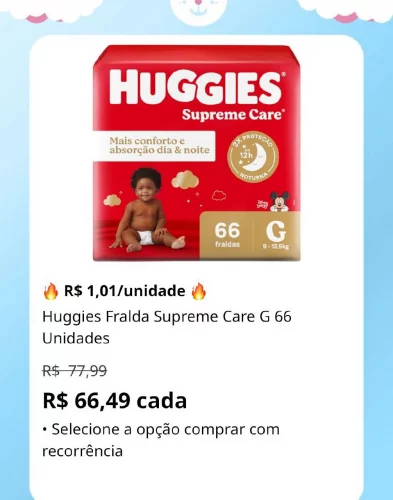 R$ 1,01/unidade - FRETE GRÁTIS BRASIL comprando 2 pacotes ou mais