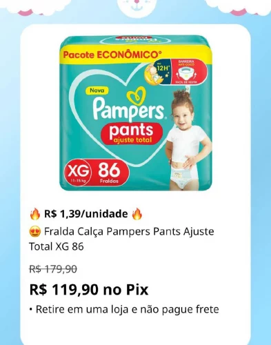 🔥 R$ 1,39/unidade 🔥