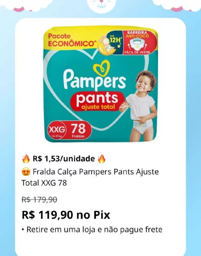 🔥 R$ 1,53/unidade 🔥